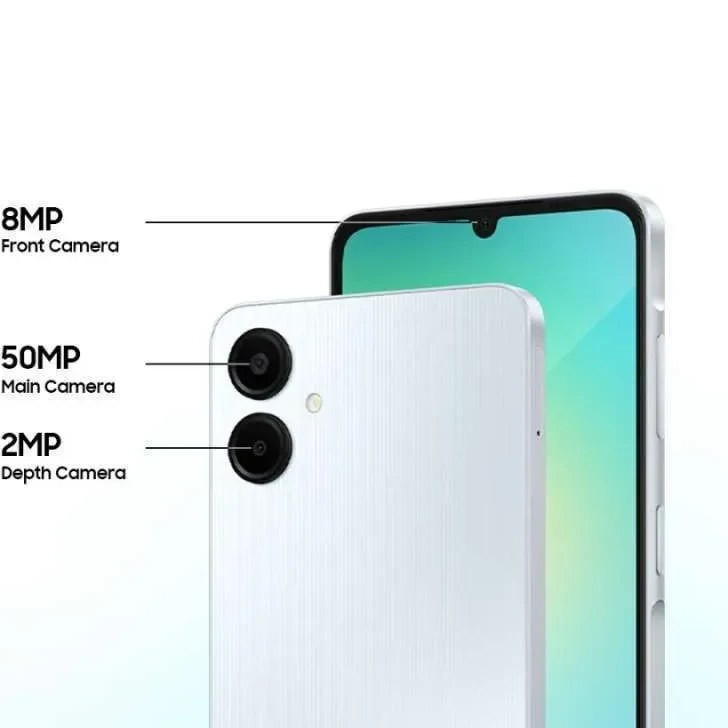 گوشی سامسونگ Galaxy A06 حافظه 64 رم 4 گیگابایت