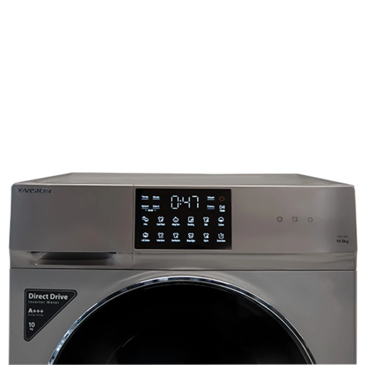 ماشین لباسشویی ایکس ویژن مدل TX102 ظرفیت ۱۰ کیلوگرم