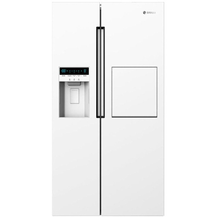 یخچال فریزر ساید بای ساید اسنوا مدل S1Di-L310W و S1Di-L310S ظرفیت ۳۵ فوت با بار خانگی و یخساز اتوماتیک
