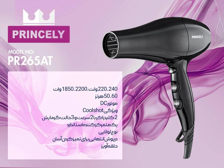 سشوار PR265 پرنسلی