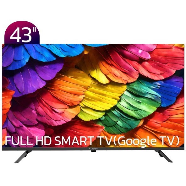 تلویزیون هوشمند ایکس ویژن مدل 43XC600 سایز ۴۳ اینچ LED Full HD