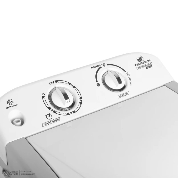 ماشین لباسشویی 7 کیلوگرم نیمه-اتوماتیک فریدولین درب شیشه ای مدل SW70
