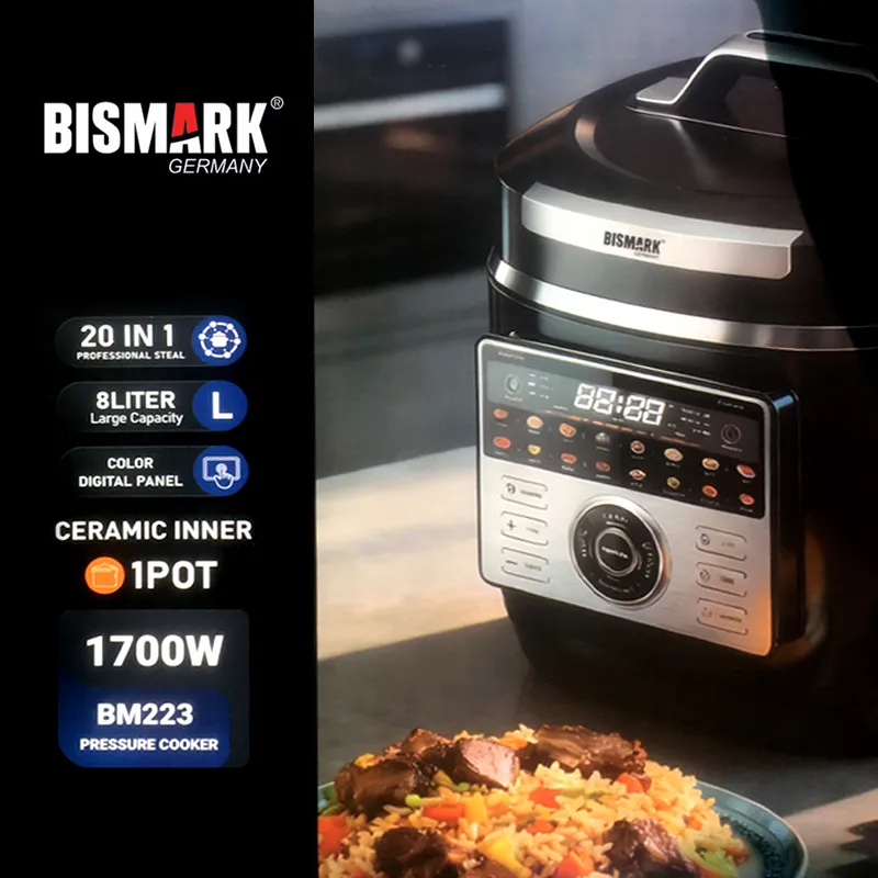 مولتی کوکر 8 لیتر بیسمارک مدل BM223