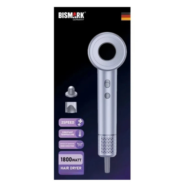 سشوار حرفهای 1800 وات بیسمارک مدل BM7741