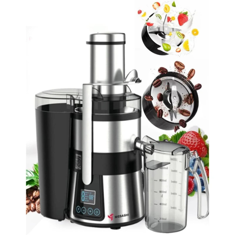 آبمیوهگیری چند کاره مباشی مدل ME-JB2010SS