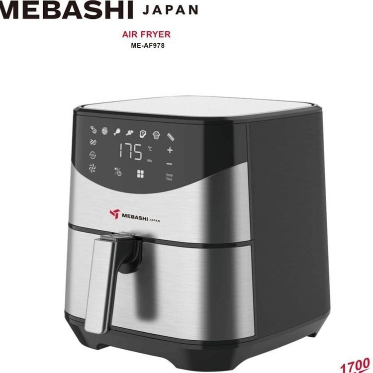 سرخ کن بدون روغن مباشی مدل ME-AF978 ظرفیت ۵.۵ لیتری