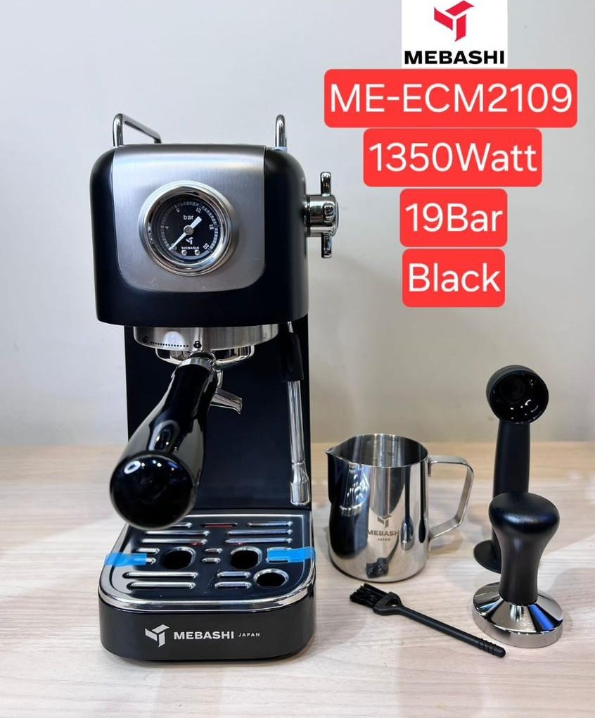 اسپرسوساز مباشی مدل 2109 ظرفیت ۱.۵ لیتر با فیلتر استیل