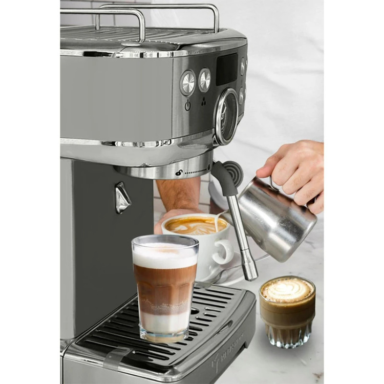 اسپرسو ساز نیمهصنعتی 1.8 لیتری مباشی مدل ECM 2110