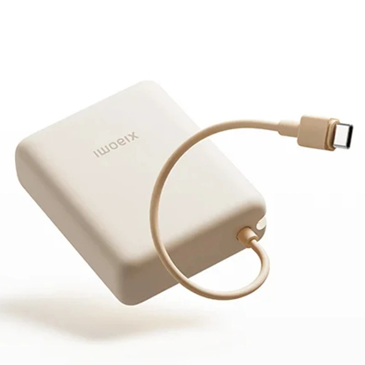 پاوربانک 33 وات شیائومی مدل PB1033MI ظرفیت 10000 میلیآمپرساعت به همراه کابل USB-C