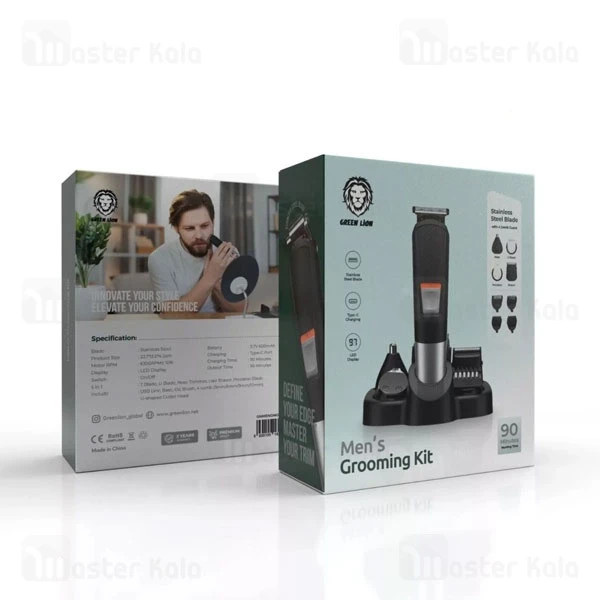 ست ماشین اصلاح گرین لاین Green Lion Grooming Kit GNMENGMGKTBK