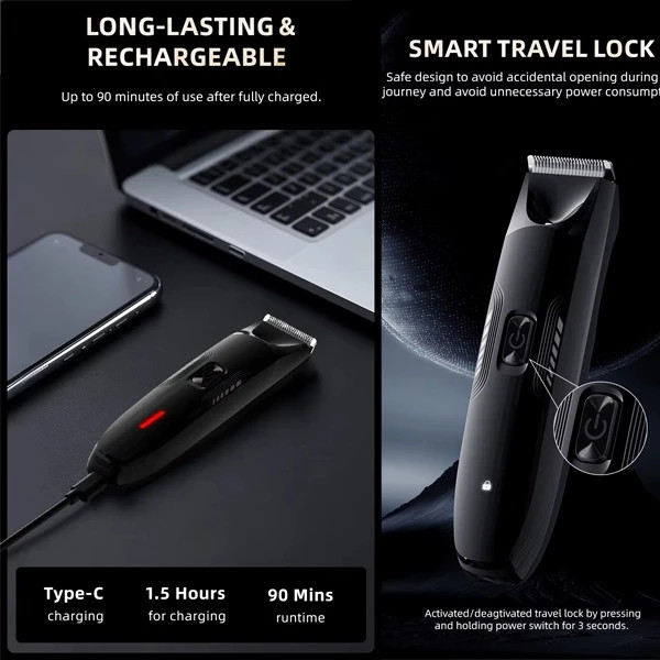 ماشین اصلاح موی سر و بدن شارژی انچن مدل Spark 3