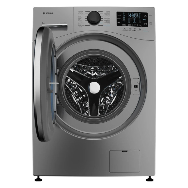 ماشین لباسشویی 9 کیلوگرم اتوماتیک اسنوا مدل SNW-9050S و SNW-9050W