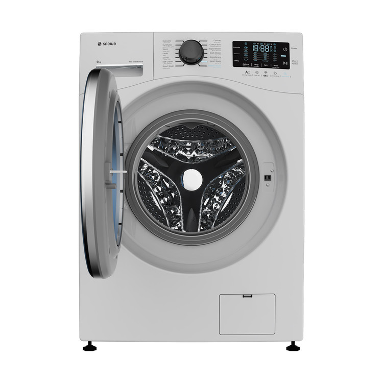 ماشین لباسشویی 9 کیلوگرم اتوماتیک اسنوا مدل SNW-9050S و SNW-9050W