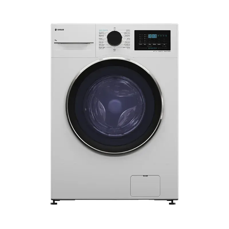 ماشین لباسشویی اسنوا مدل SNW-9010W و  SNW-9010S ظرفیت 9 کیلوگرم موتور Direct Drive