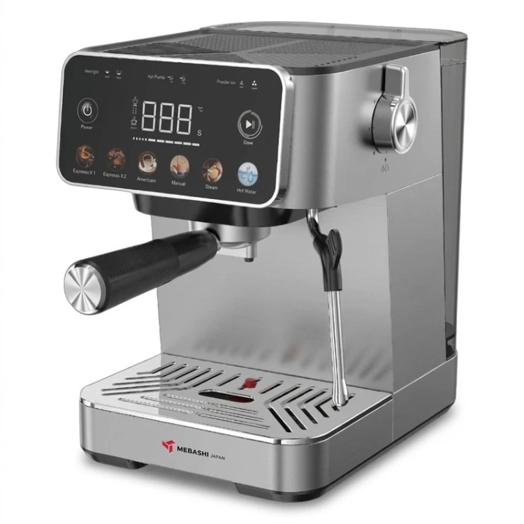 اسپرسوساز خانگی تماماتوماتیک 1500 میلیلیتری مباشی مدل ME-ECM2122