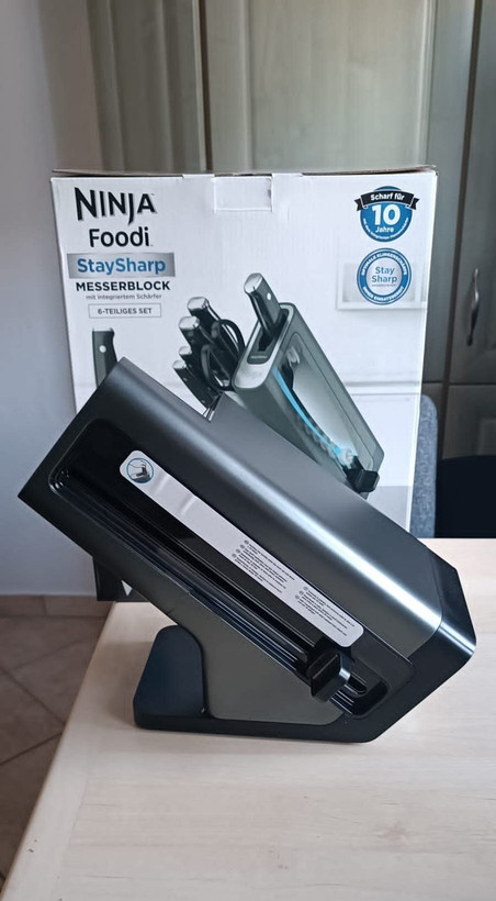 سرویس چاقو آشپزخانه نینجا مدل K32006 ظرفیت ۶ پارچه استیل ضد زنگ