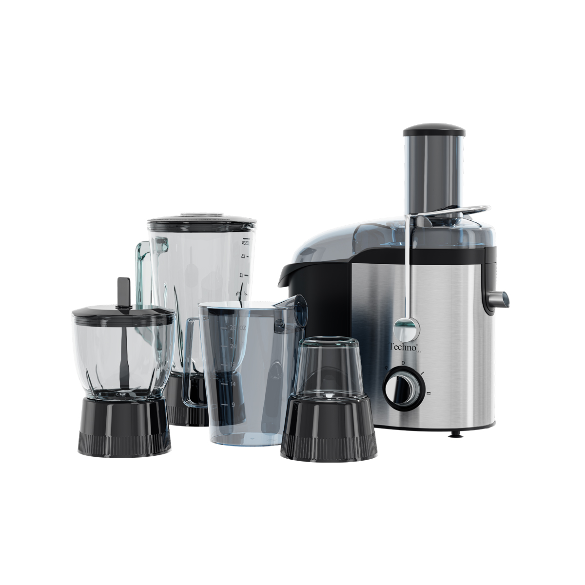 آبمیوه گیری 800 وات تکنو مدل Te-311