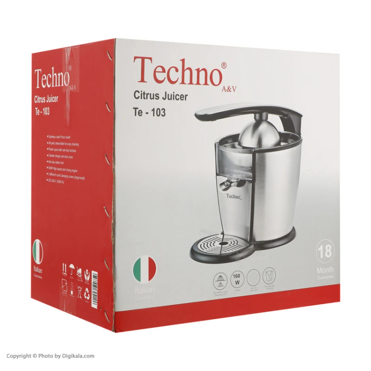 آب مرکبات گیر 160 وات تکنو مدل TE-103